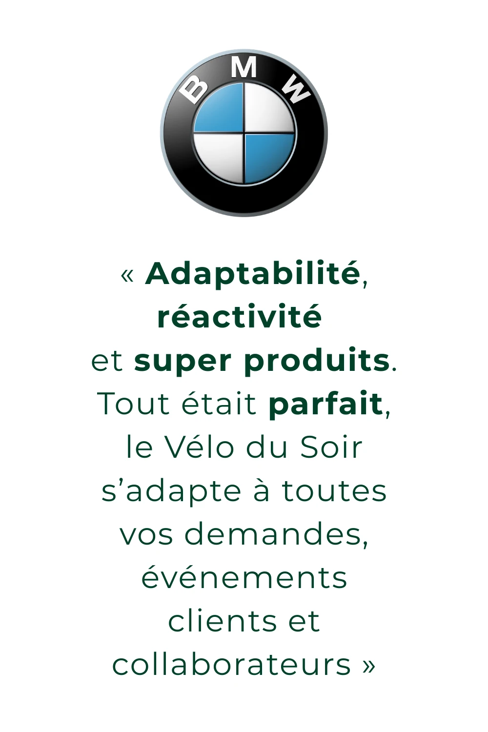 Avis client BMW