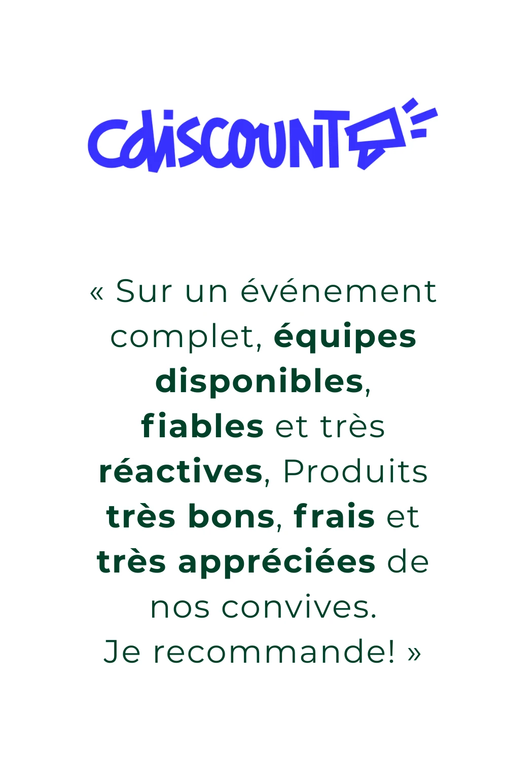 Avis client Cdiscount