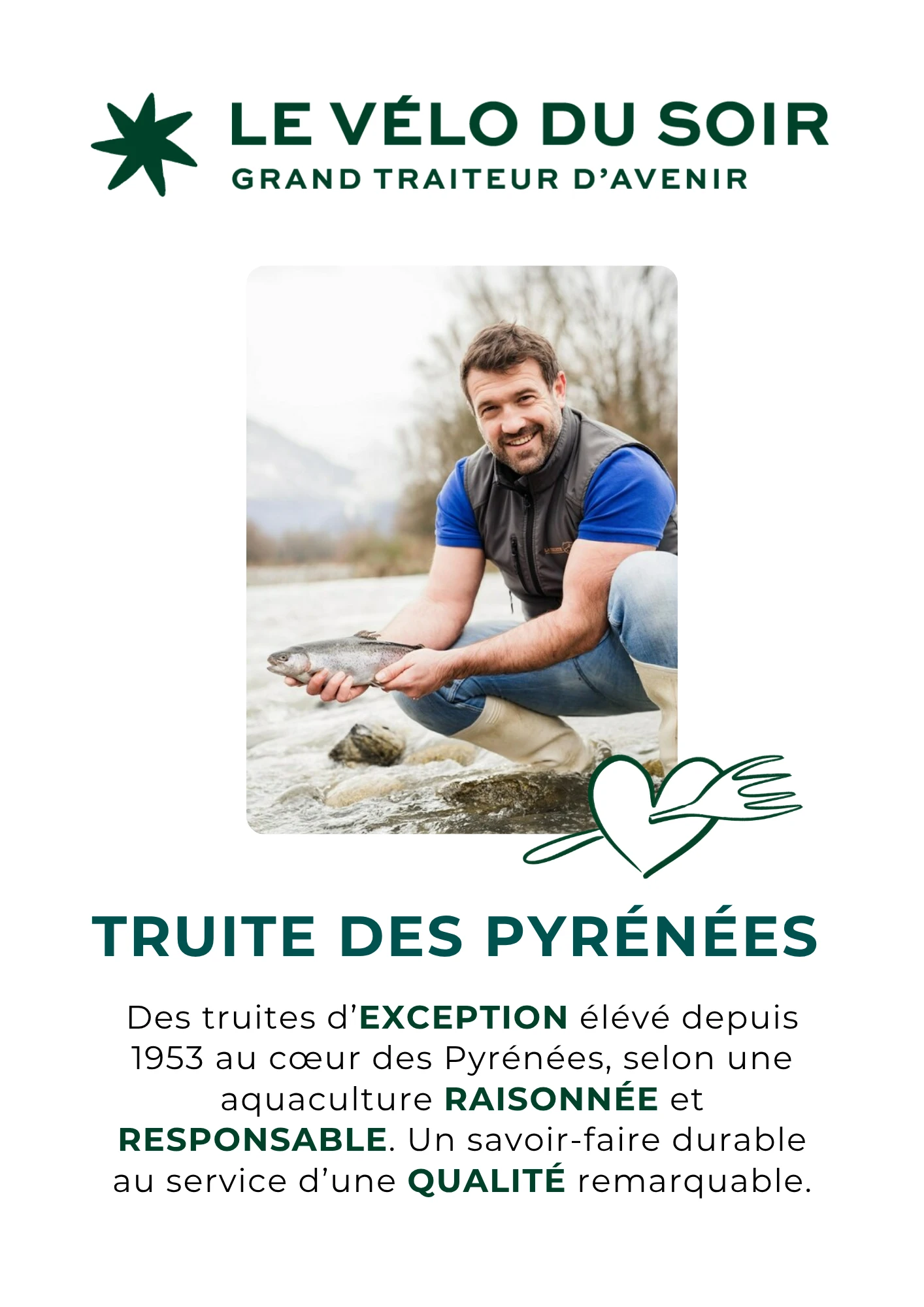 Modèle PLV - nos producteurs et artisans sur buffet